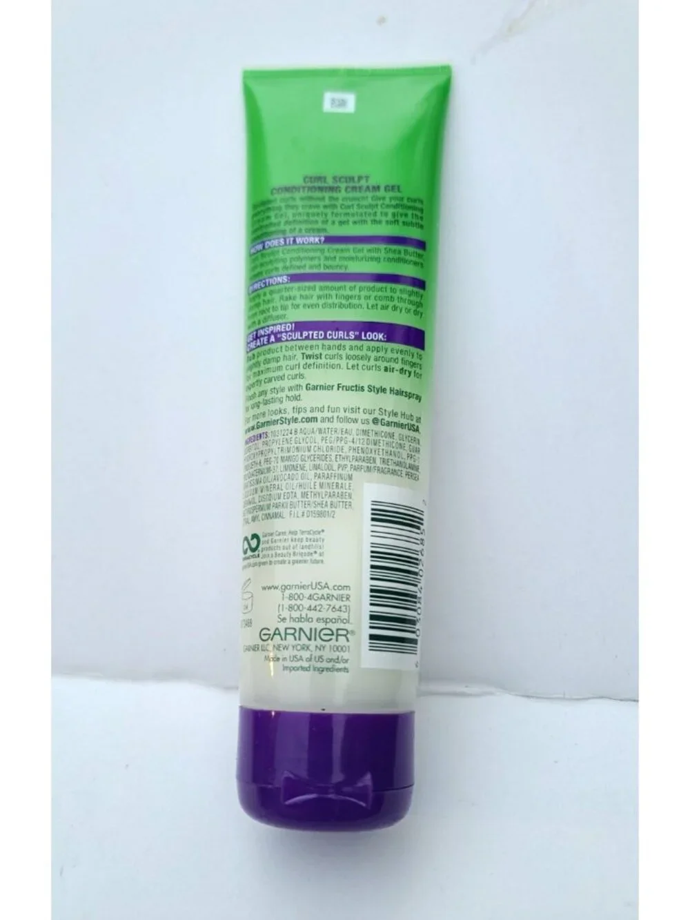 Garnier Fructis Style Curl Sculpt Conditioning Cream Gel 5.1 fl oz NEW
